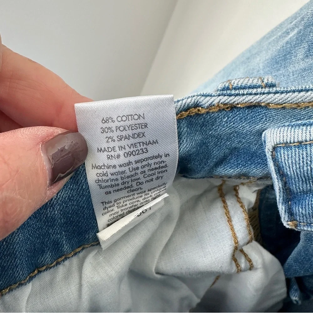 PacSun Men's Slim Jeans in Light Blue Size 28 X 30